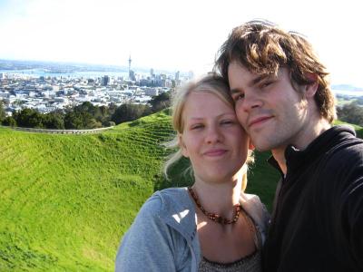 Fruehstueck auf Mt Eden Fruehstueck auf Mt Eden